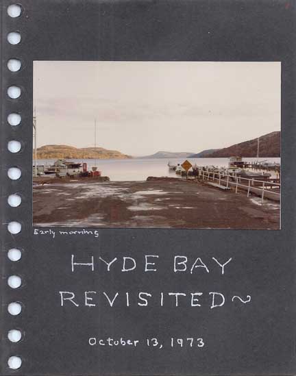 Hyde Bay Revisited 1973 01
