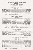 1960 1st Cycle Playbill